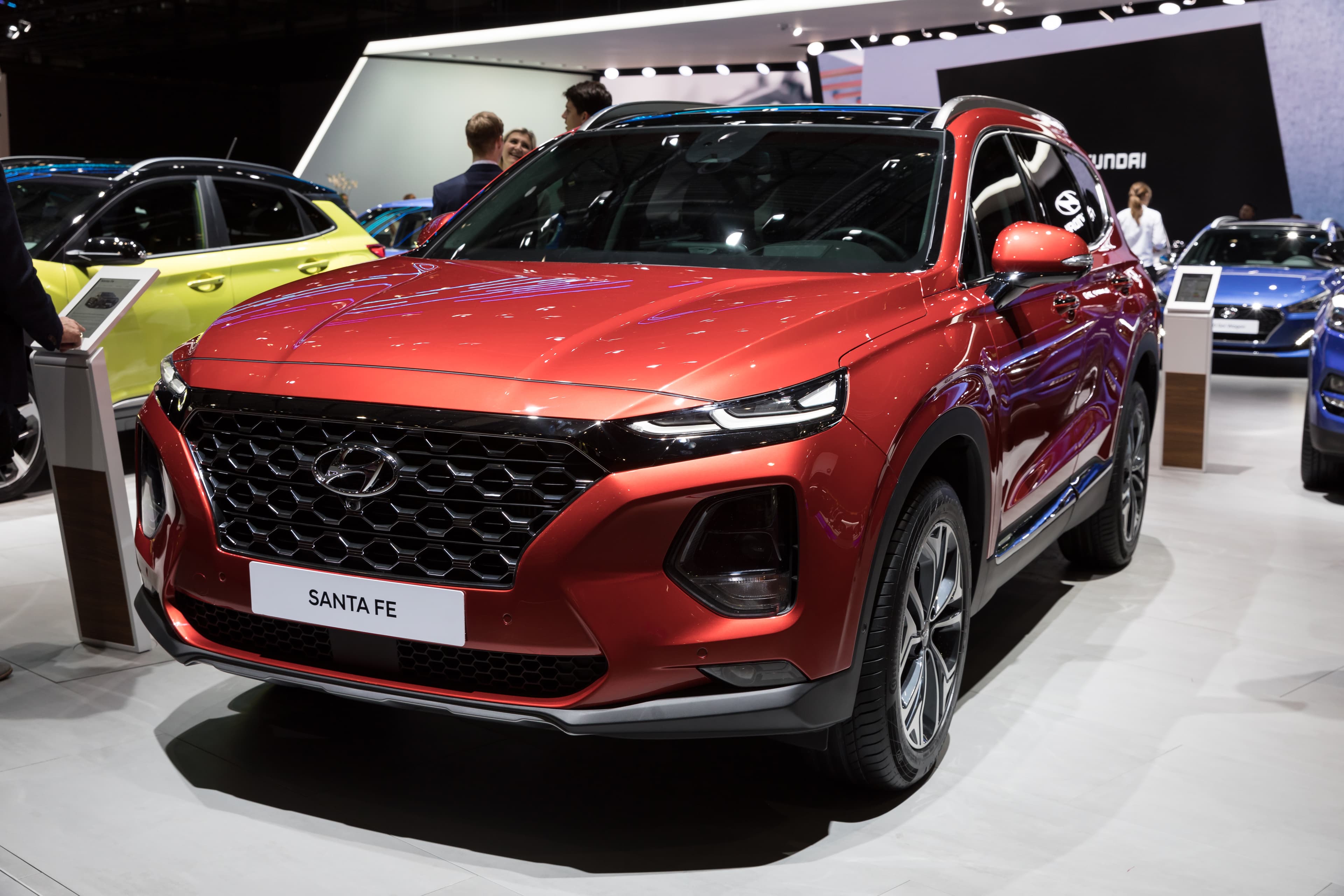 Hyundai Santa Fe at Geneva International Motor Show 2018