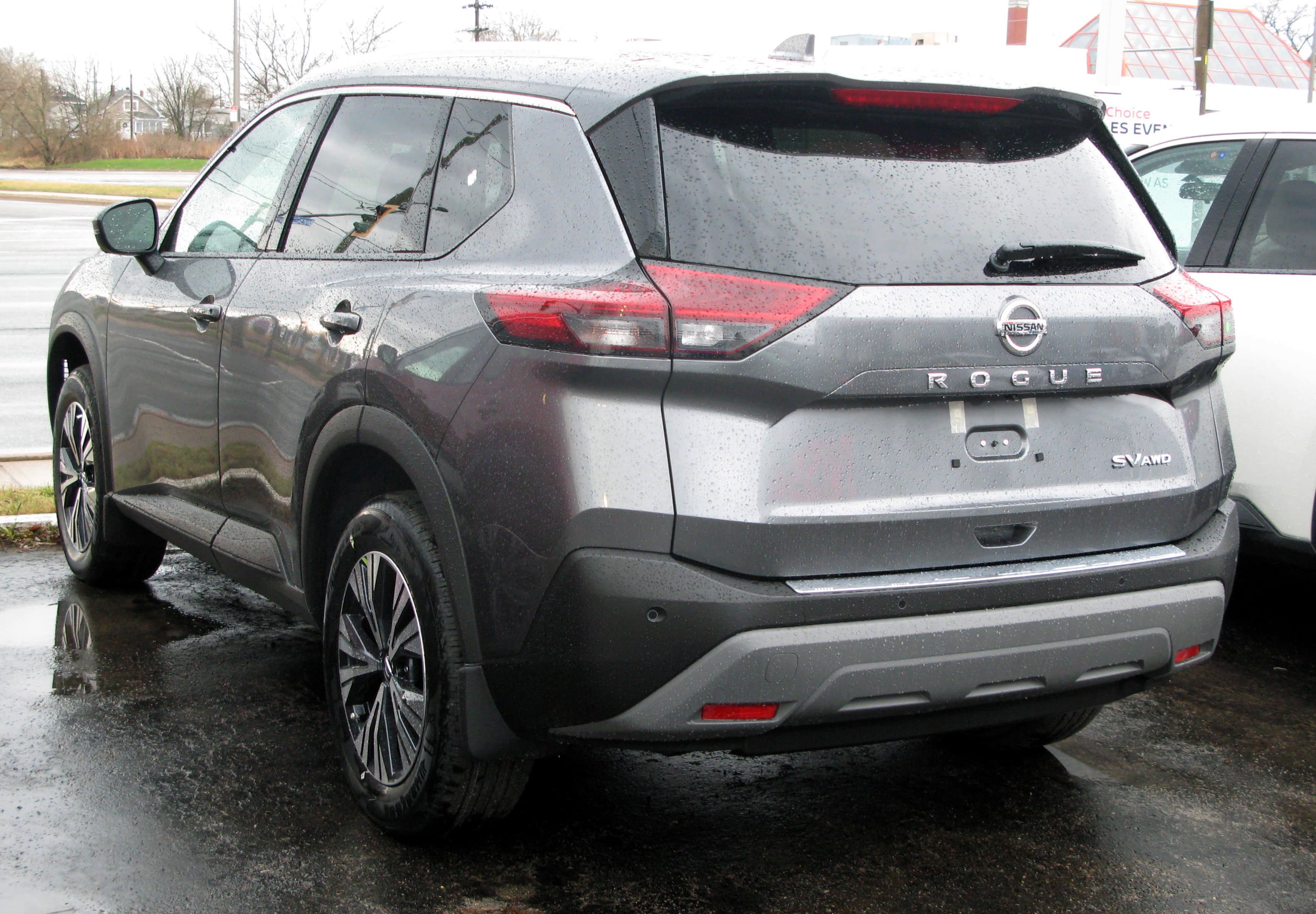 2021 Nissan Rogue, photographed
